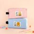Kakao Friends Say Cheese Corduroy King Square Pencil Case (Ryan/Apeach) | 70-Pen Large Capacity Pouch | Designed in Korea